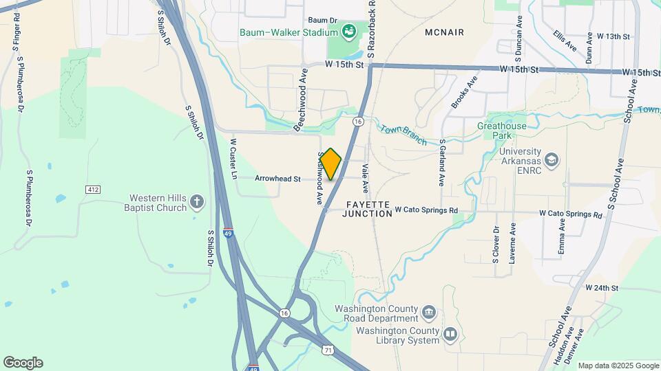 1983 S Razorback Rd, Unit 3 Map and Location Details