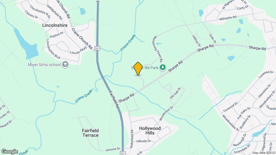 205 Red Hill Rd Map and Location Details