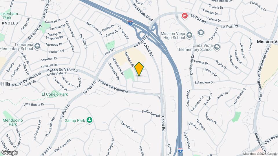 25502 McIntyre St Map and Location Details