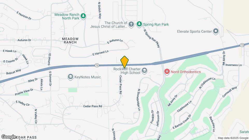 9156 N Cedar Pass Rd Map and Location Details