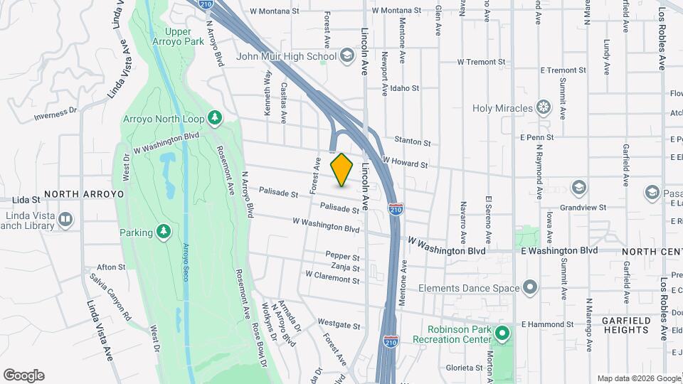 501 Macdonald St Map and Location Details