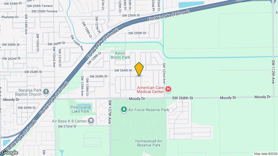 26468 SW 123rd Pl Map and Location Details