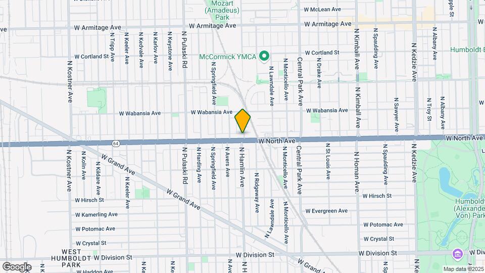 3800 W North Ave Map and Location Details