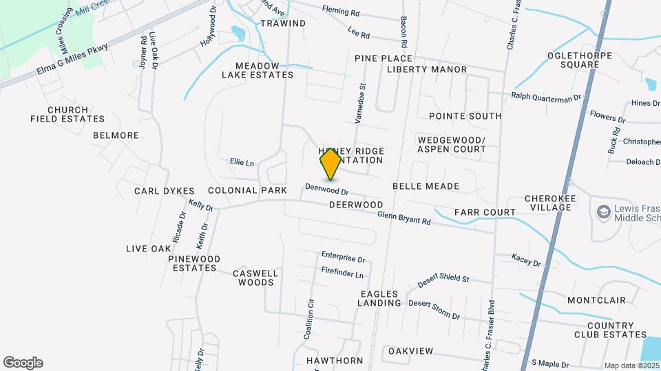 230 Deerwood Ct Mapa y Detalles de la Ubicación