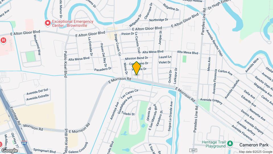4705 Savannah Dr Map and Location Details