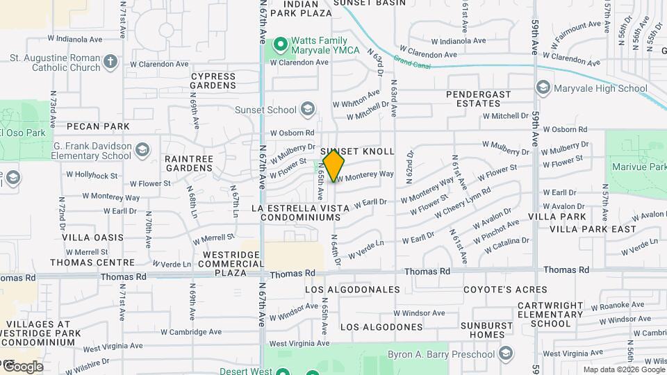3154 N 64th Dr Mapa y Detalles de la Ubicación