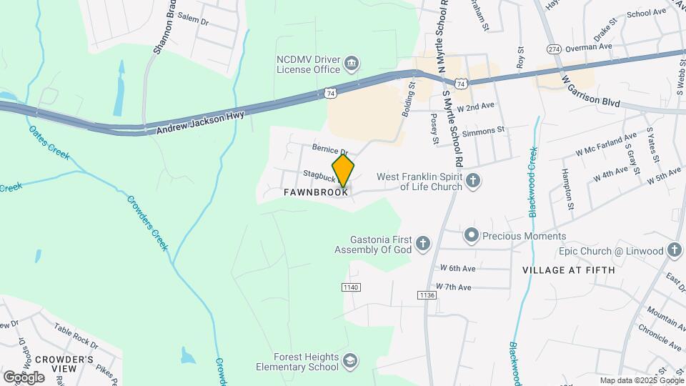 2622 Amber Crest Dr Map and Location Details