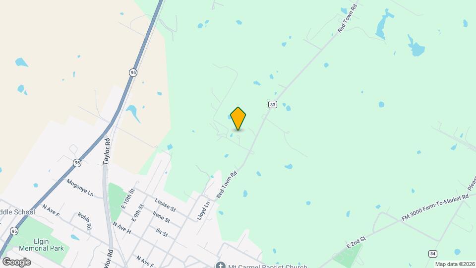 968 Red Town Rd Map and Location Details