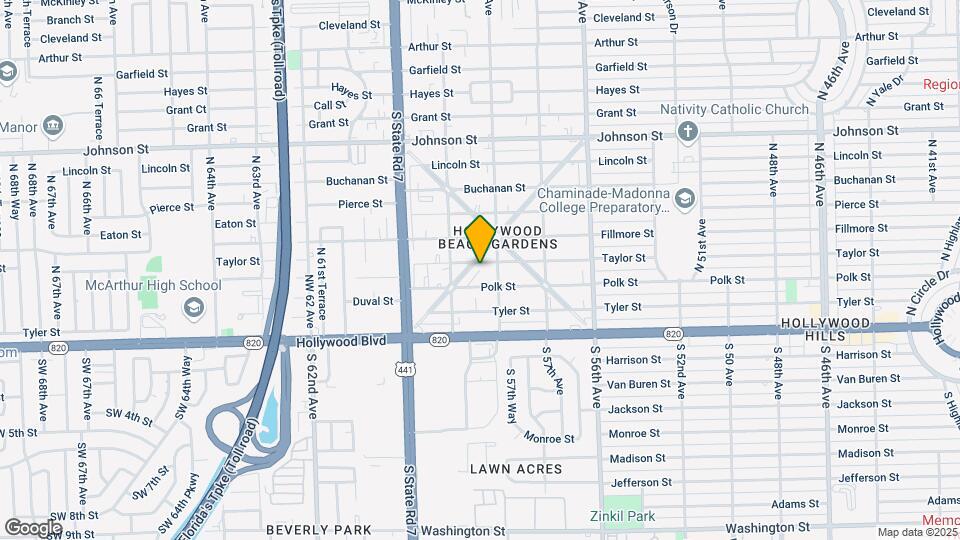 5814 Taylor St Map and Location Details