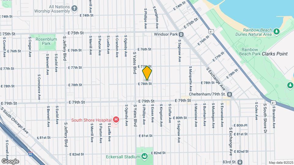 7759 S Phillips Ave Map and Location Details