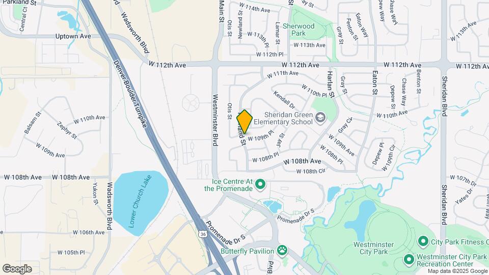 10970 Newland St Mapa y Detalles de la Ubicación