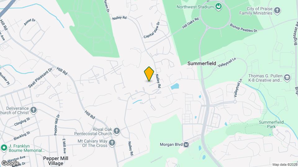 7710 Merrick Ln Map and Location Details