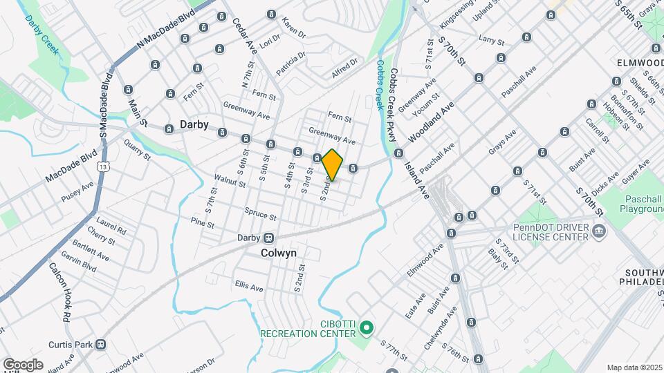 121 Chestnut St Map and Location Details