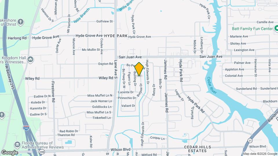 2108 Burpee Dr Map and Location Details