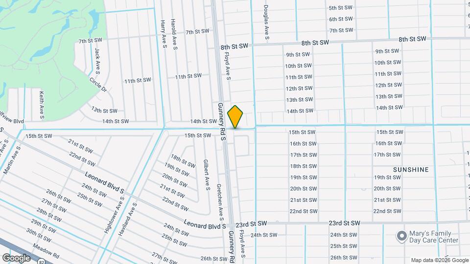 4310 15th St SW Map and Location Details