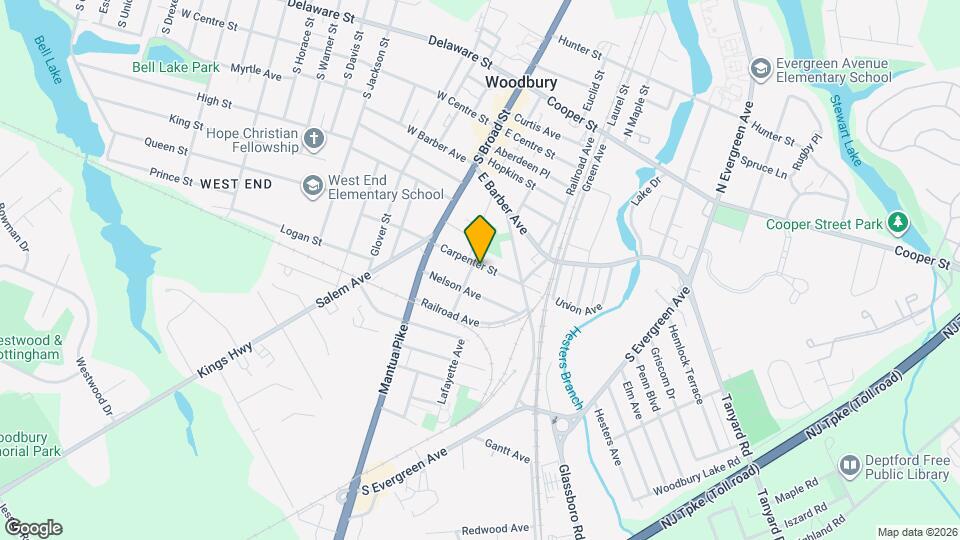 41 Carpenter St Map and Location Details