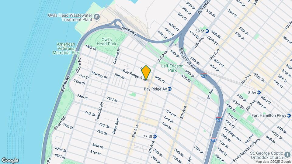 268 Bay Ridge Ave Map and Location Details