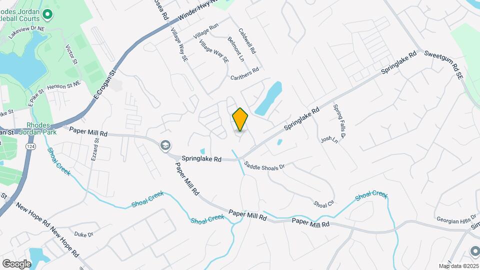 424 Village Bluff Dr Map and Location Details