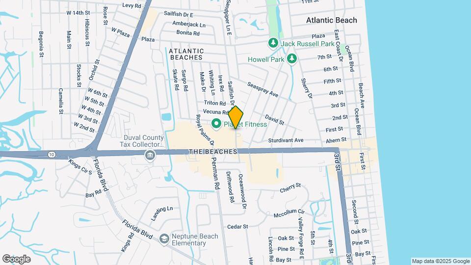 Sailfish Drive Apartments Map and Location Details