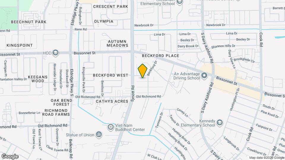 13114 Benford Dr Map and Location Details