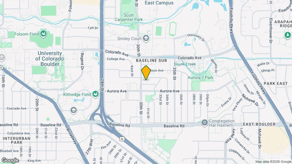 3065 Denton Ave Map and Location Details