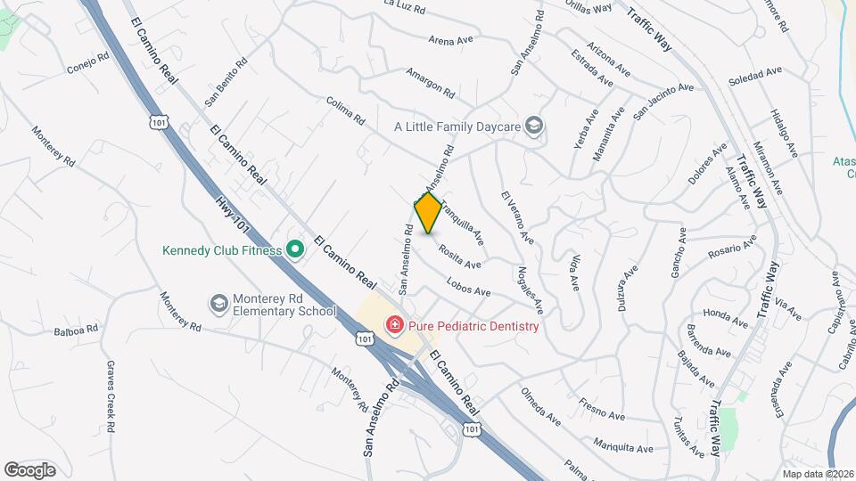 4150 Rosita Ave Map and Location Details