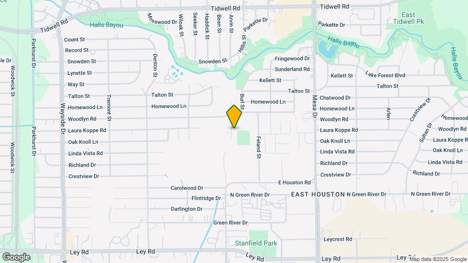 8702 Shady Vista Ln Map and Location Details