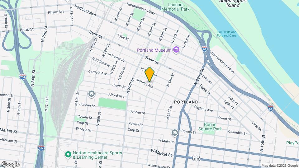 2505 Griffiths Ave Map and Location Details