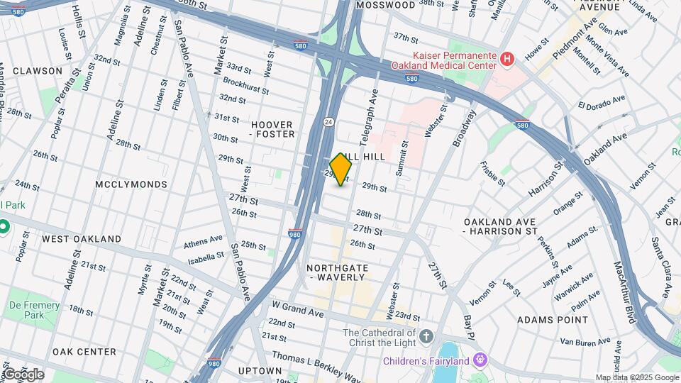 518 28th St Map and Location Details