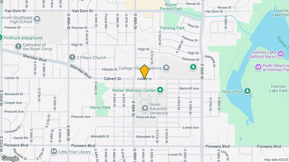 4859 Calvert St Mapa y Detalles de la Ubicación