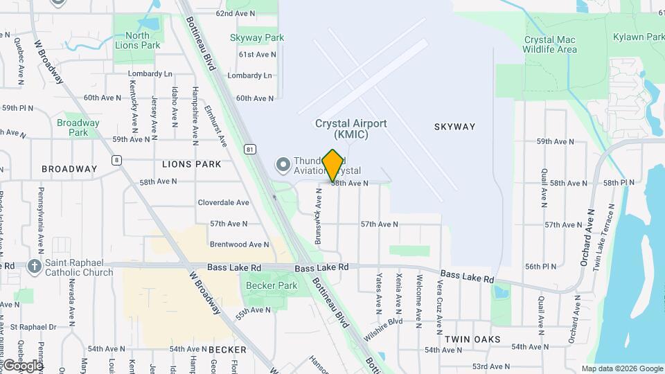 5757 Adair Ave N Mapa y Detalles de la Ubicación