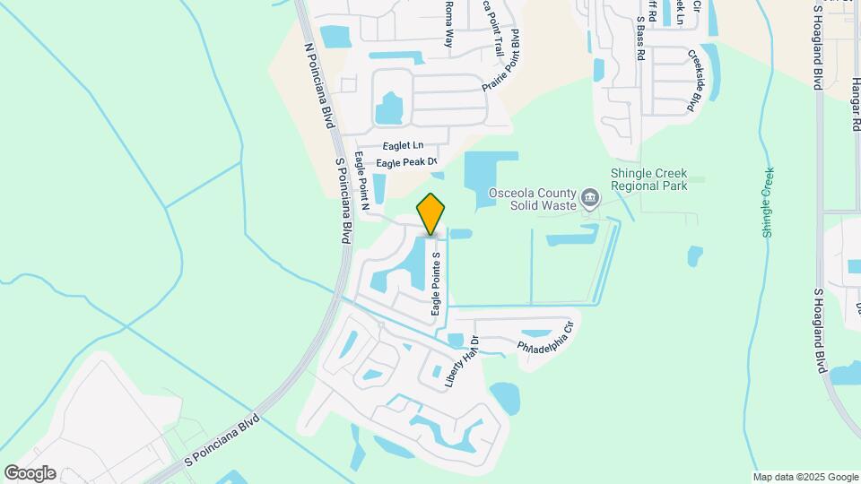 600 Eagle Pointe S Map and Location Details