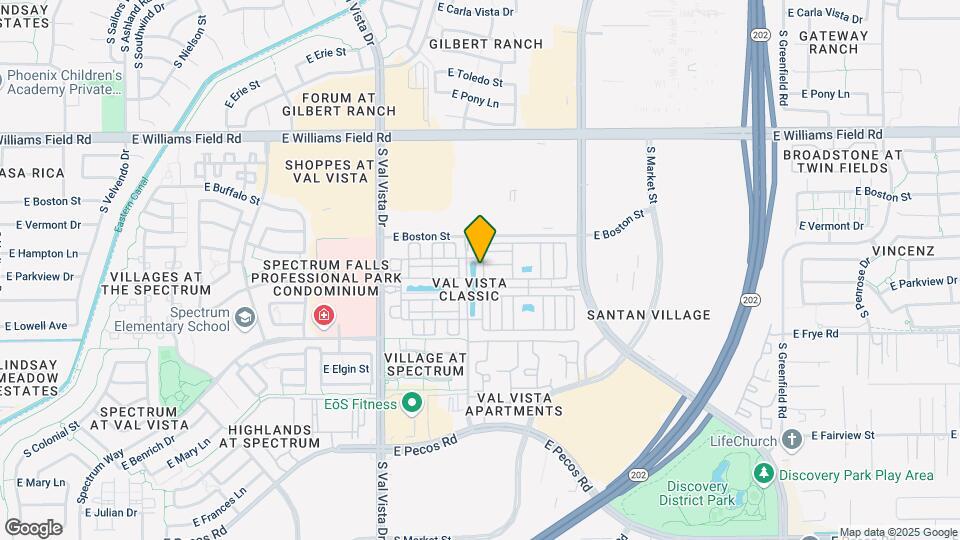 2670 S Voyager Dr Map and Location Details