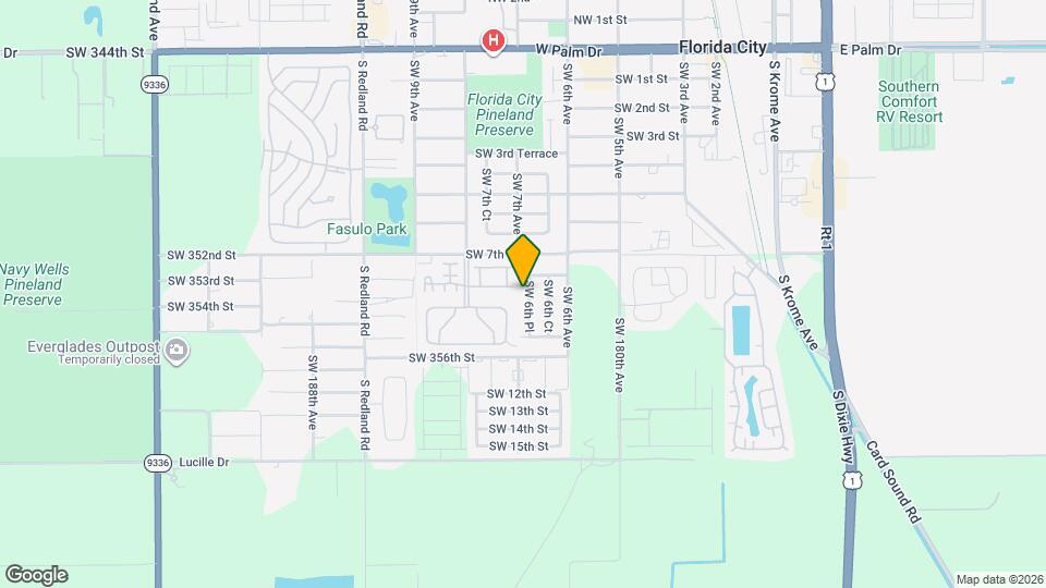 840 SW 6th Pl Map and Location Details