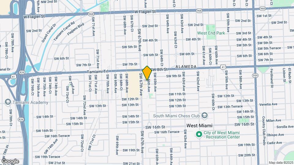 6601-6617 SW 10th St Map and Location Details