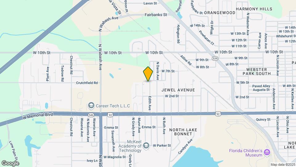 1140 Edith Ave Map and Location Details