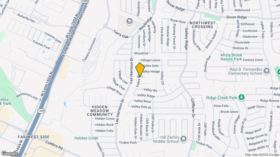 9410 Valley Moss, Unit 314 Map and Location Details