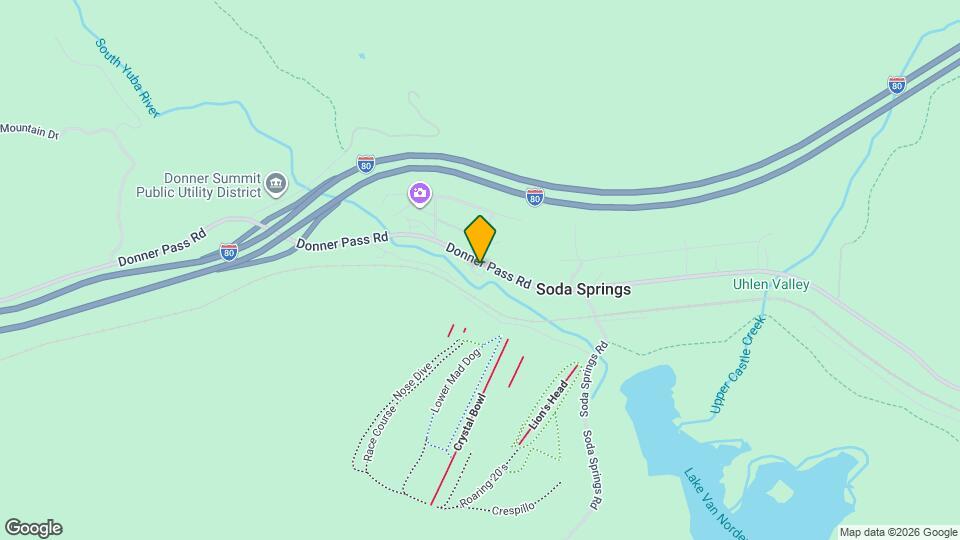 21719 Donner Pass Rd, Unit 1 Map and Location Details
