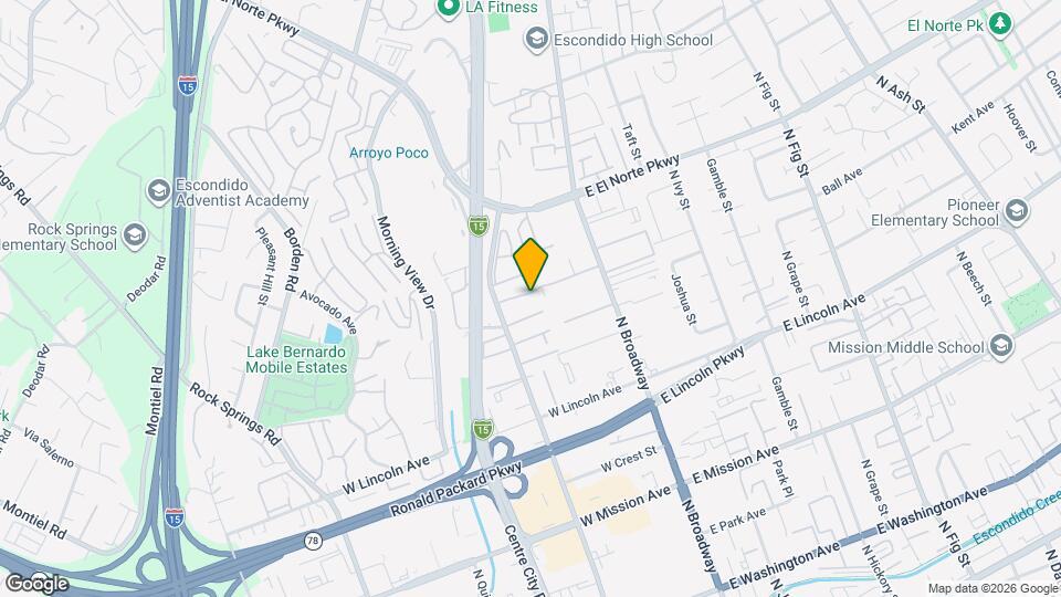 243 Espanas Glen Map and Location Details