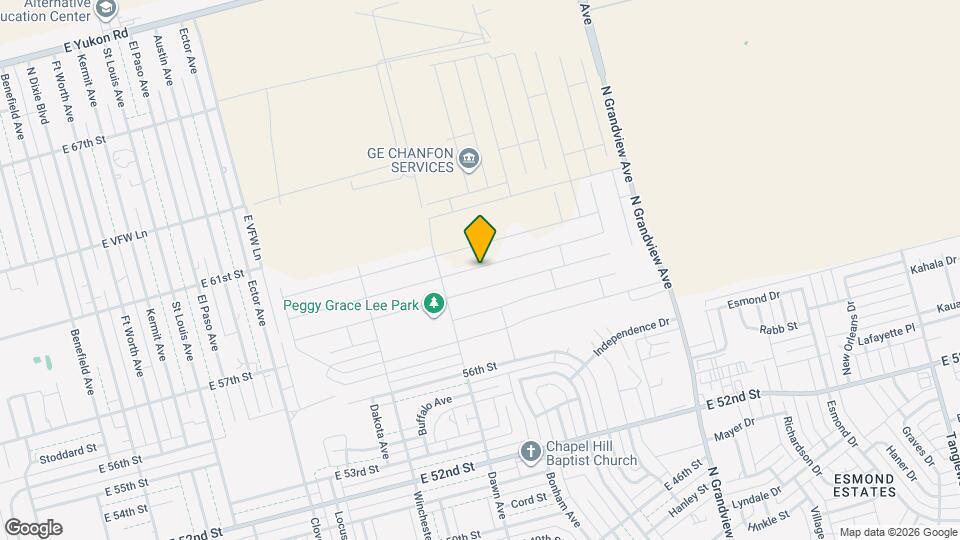 1818 Twin Falls Dr Map and Location Details