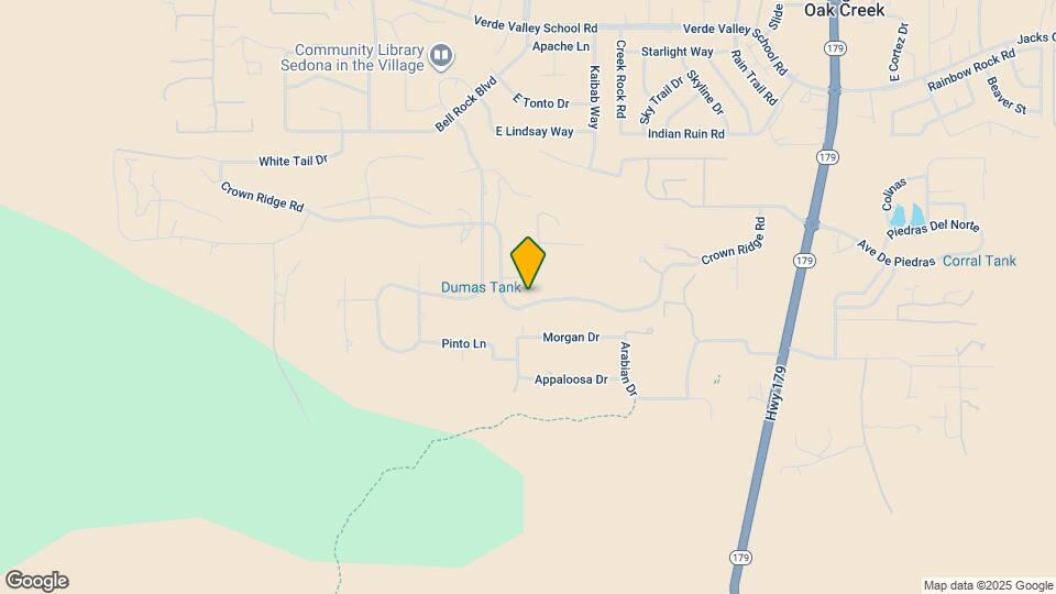 853 Crown Ridge Rd Map and Location Details