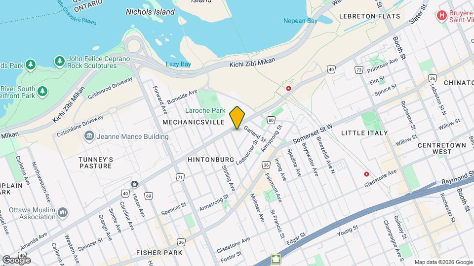 206 Manchester Ave Map and Location Details