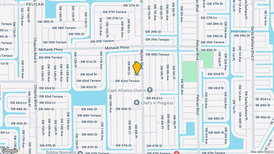 4139 SW 8th Pl Map and Location Details