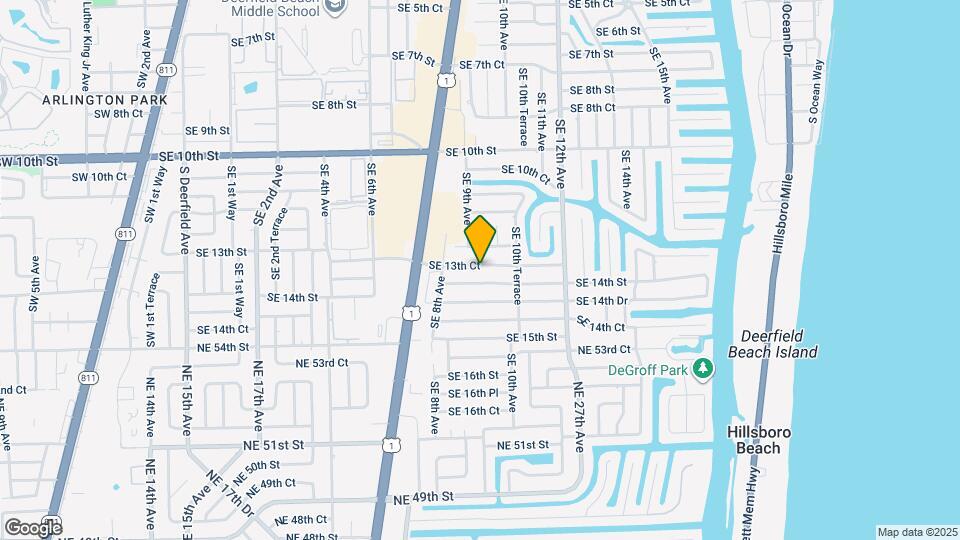 904 SE 13th Ct Map and Location Details
