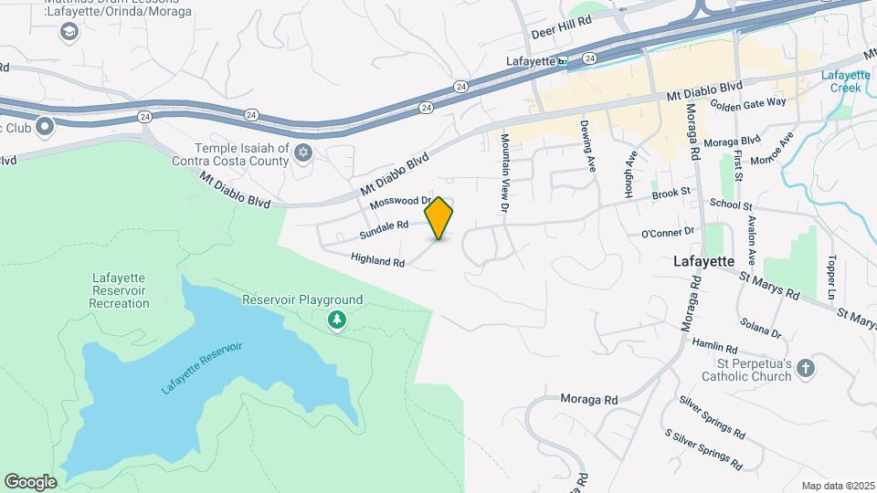 3699 Highland Rd Map and Location Details