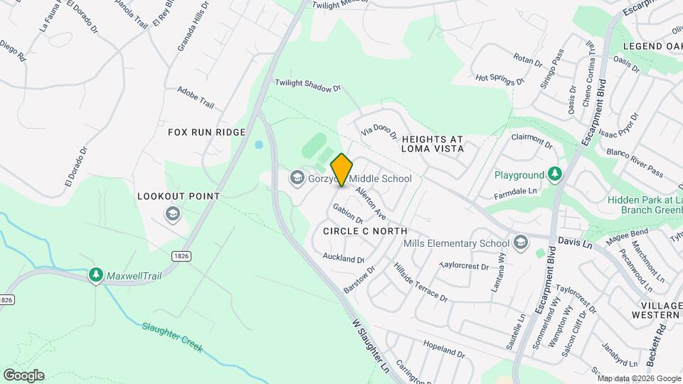 9009 Colberg Dr Map and Location Details