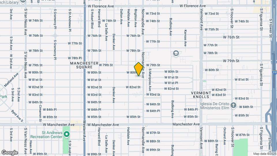 1417 W 81st St Mapa y Detalles de la Ubicación