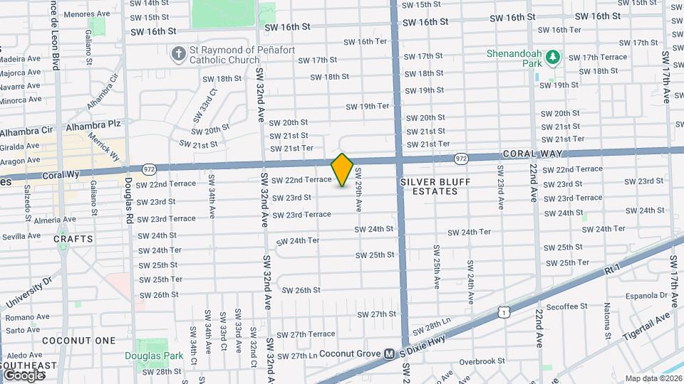 2951 SW 23rd St Map and Location Details