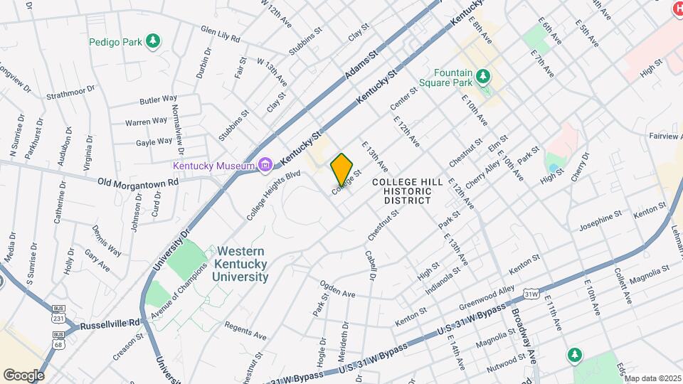 1408 College St Mapa y Detalles de la Ubicación