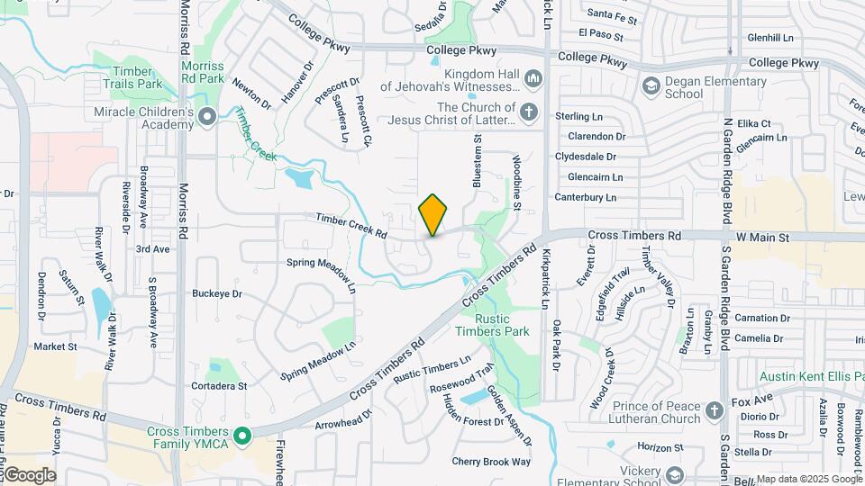1409 Timber Creek Rd Map and Location Details